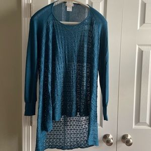 Grace and Lace Two Fit Convertible Cardigan.